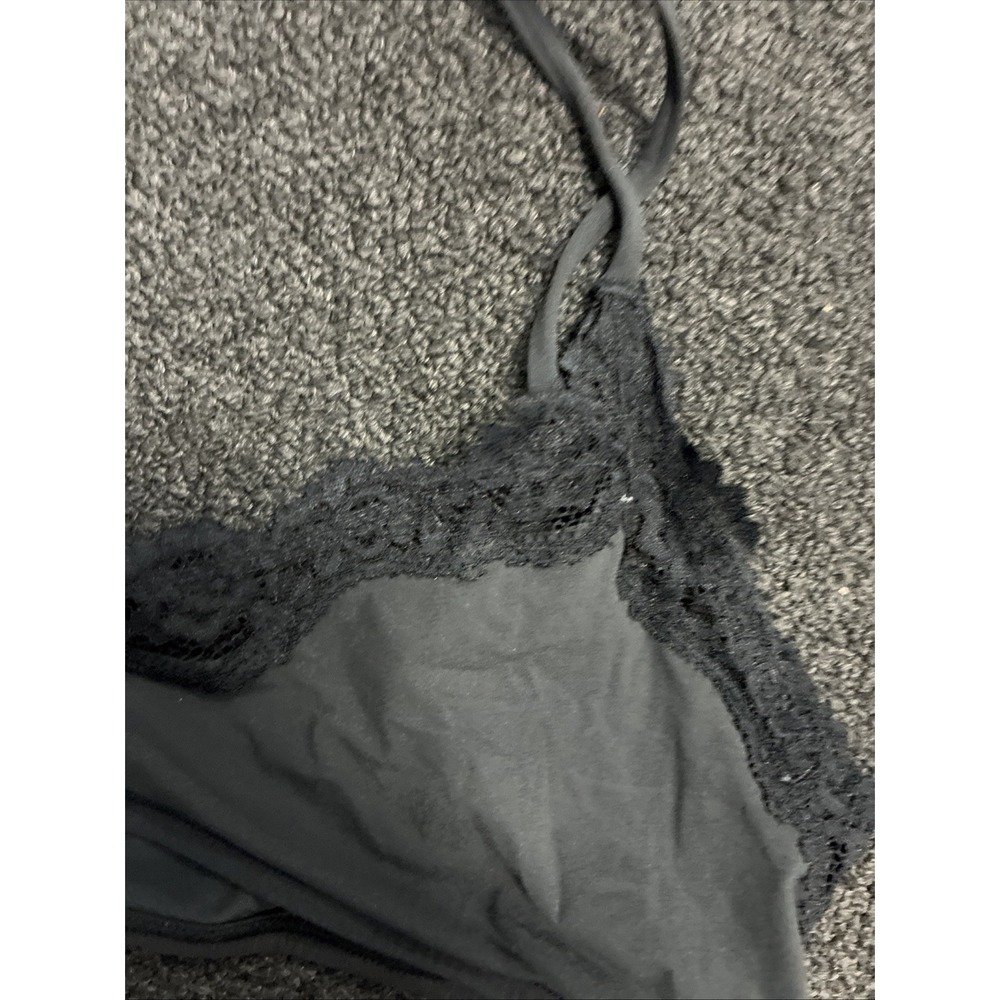 NWT Skim Fits Everybody Lace Scoop Bralette Onyx Black SZ XL Women's New